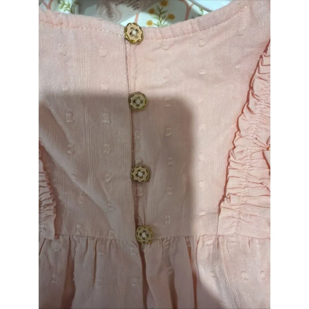 Catherine Malandrino Baby Girl Size 18mo 2pc Outfit Set Tunic Top & Leggings